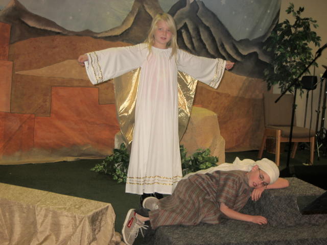 Angel visits Joseph